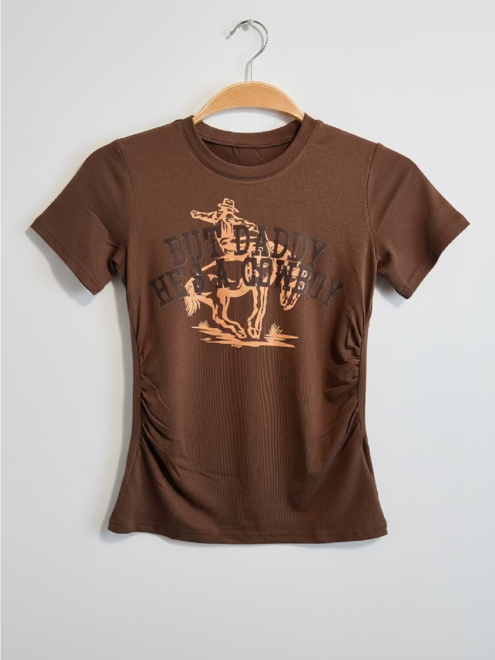 Girls Cowboy Themed Shirt
